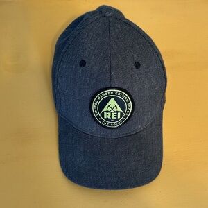 REI Exclusive Member Edition Dark Gray Cap with Logo Patch